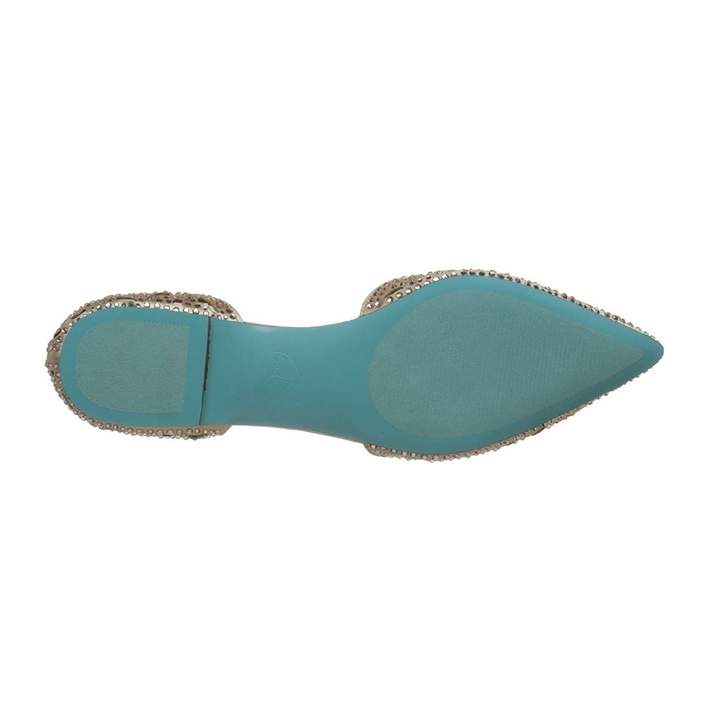 Betsey Johnson bridal flats